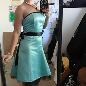 Jessica McClintock Tiffany Blue Party Dress